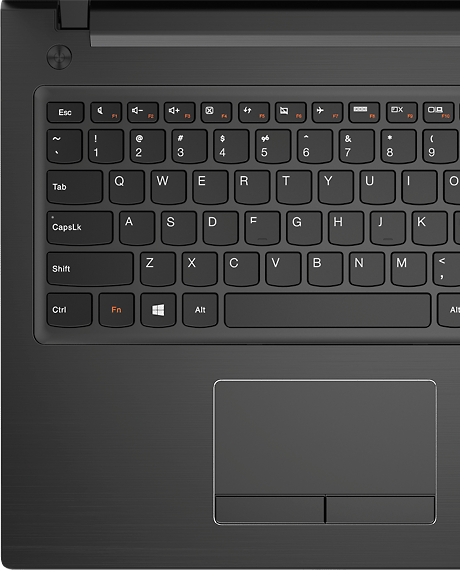 Laptop Lenovo S510p Touch firmy Lenovo — szczegół klawiatury AccuType