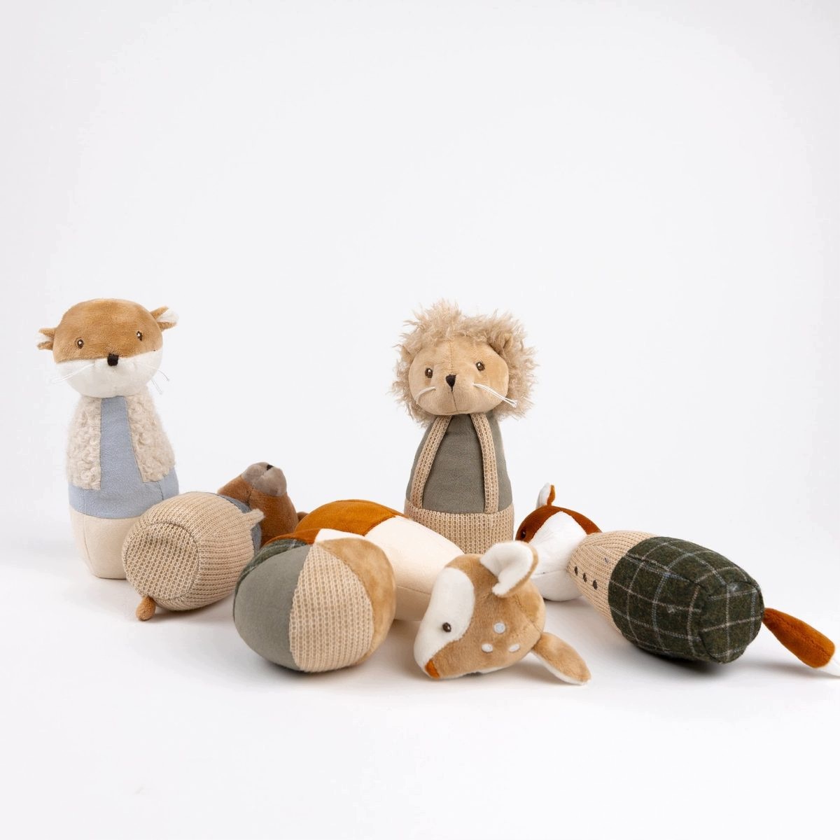 Kręgle Pluszowe dla Dzieci Leśni Przyjaciele - Egmont Toys 3+ EDUKAMP