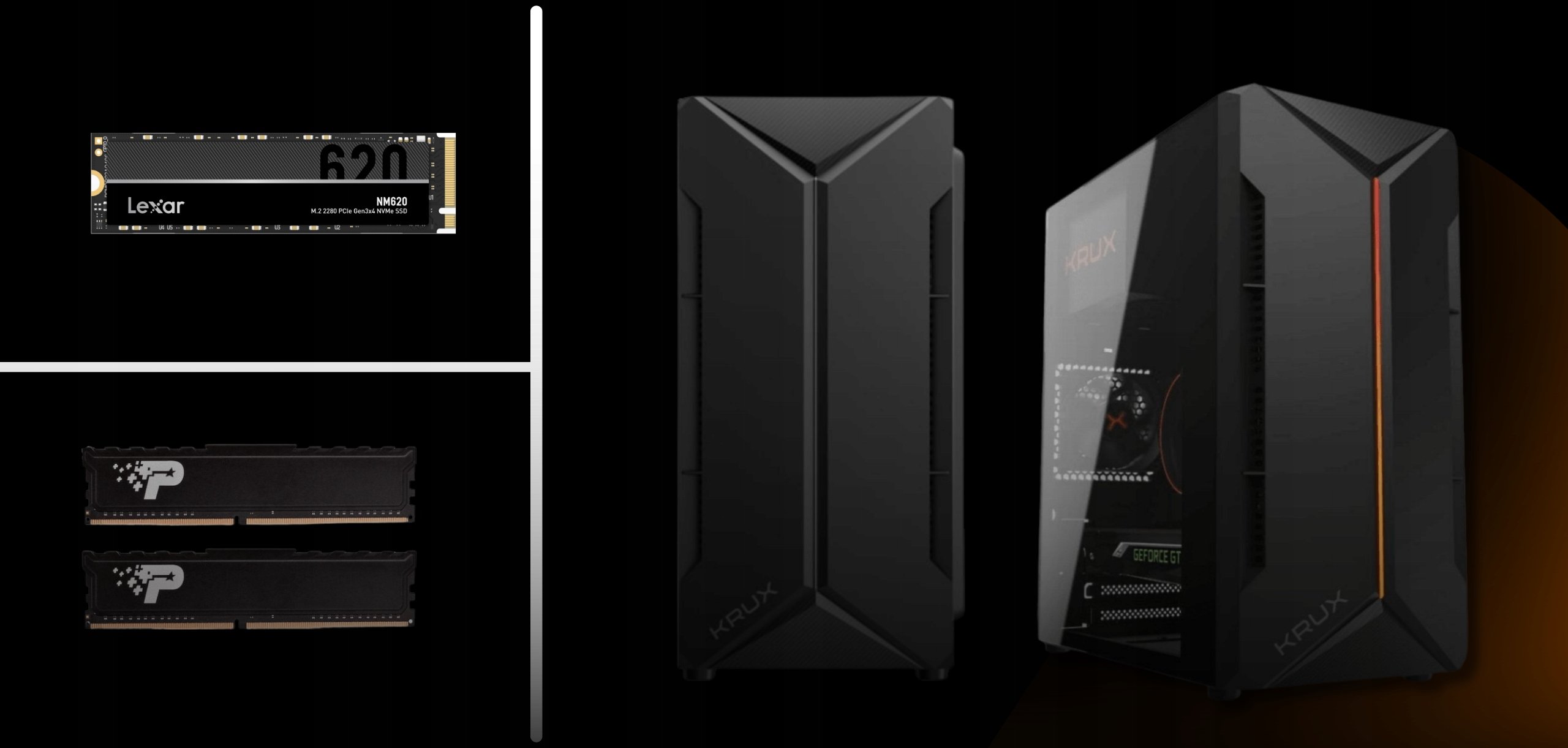 Nowoczesna obudowa Krux Astro RGB – Styl i funkcjonalność