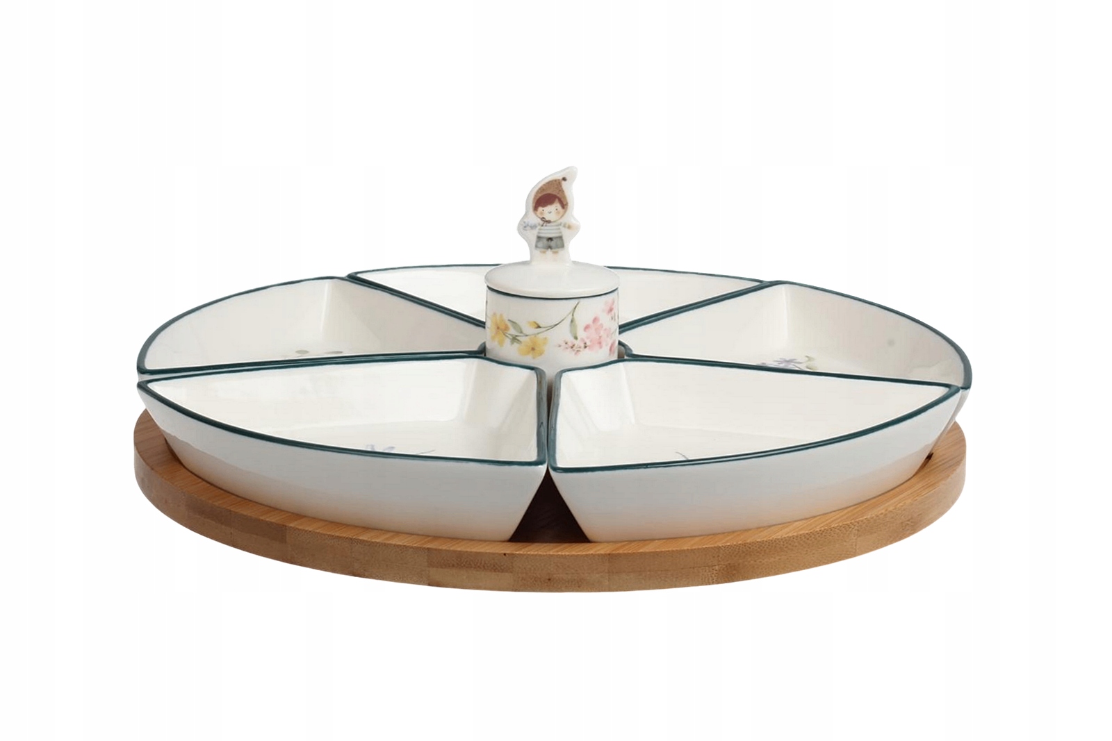 Patera obrotowa MPLCo MRS FLOWER/ PANI KWIATEK 27,5 cm – Elegancja i funkcjonalność w Twoim domu