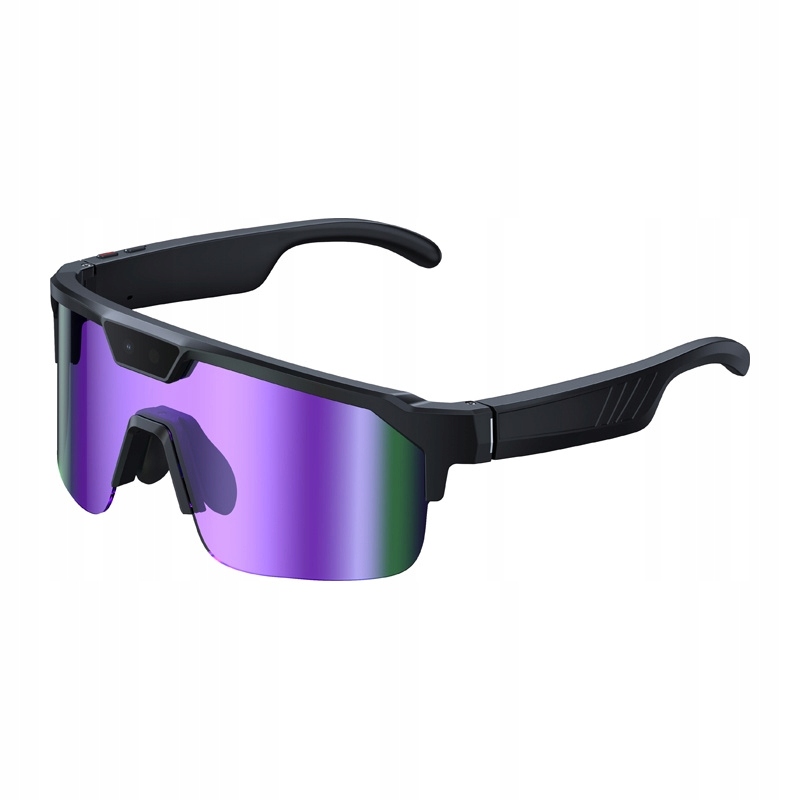Sportowe okulary AI ZEBLAZE Q01 Fioletowe – Innowacyjna technologia dla aktywnych