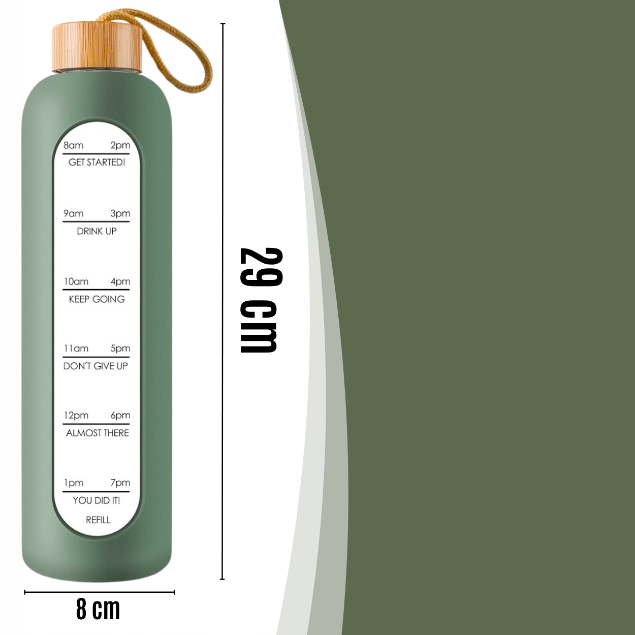 Ekologiczne materiały – Szkło borokrzemowe i bambusowa zakrętka