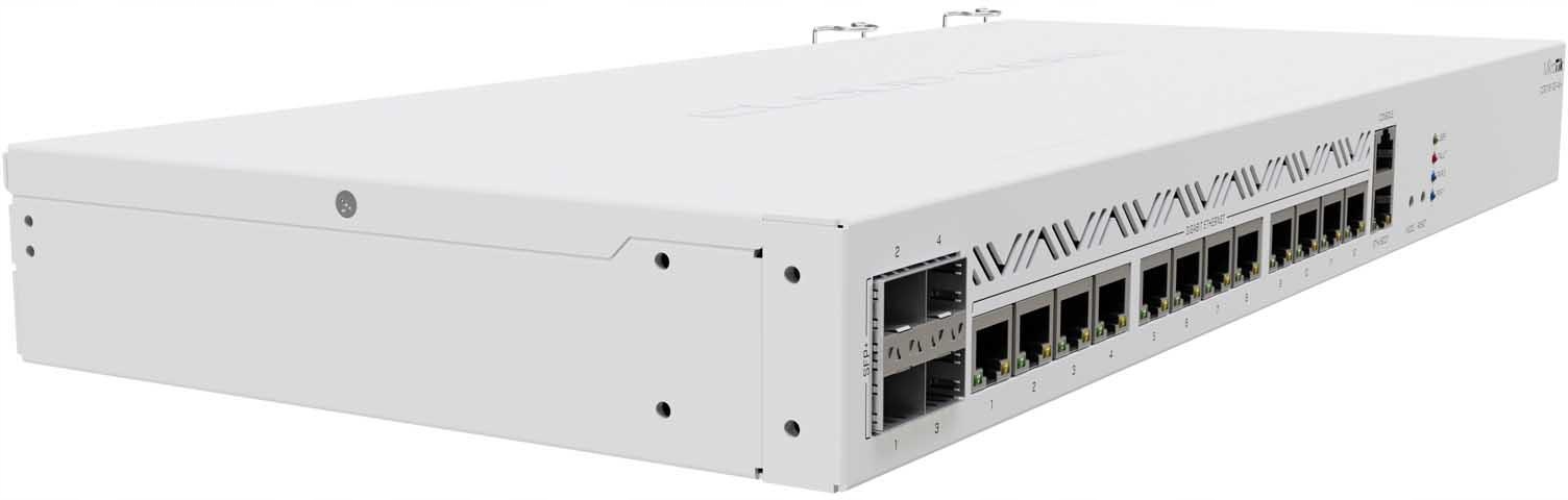 Elastyczność z 12 portami Gigabit Ethernet i 4 portami SFP+