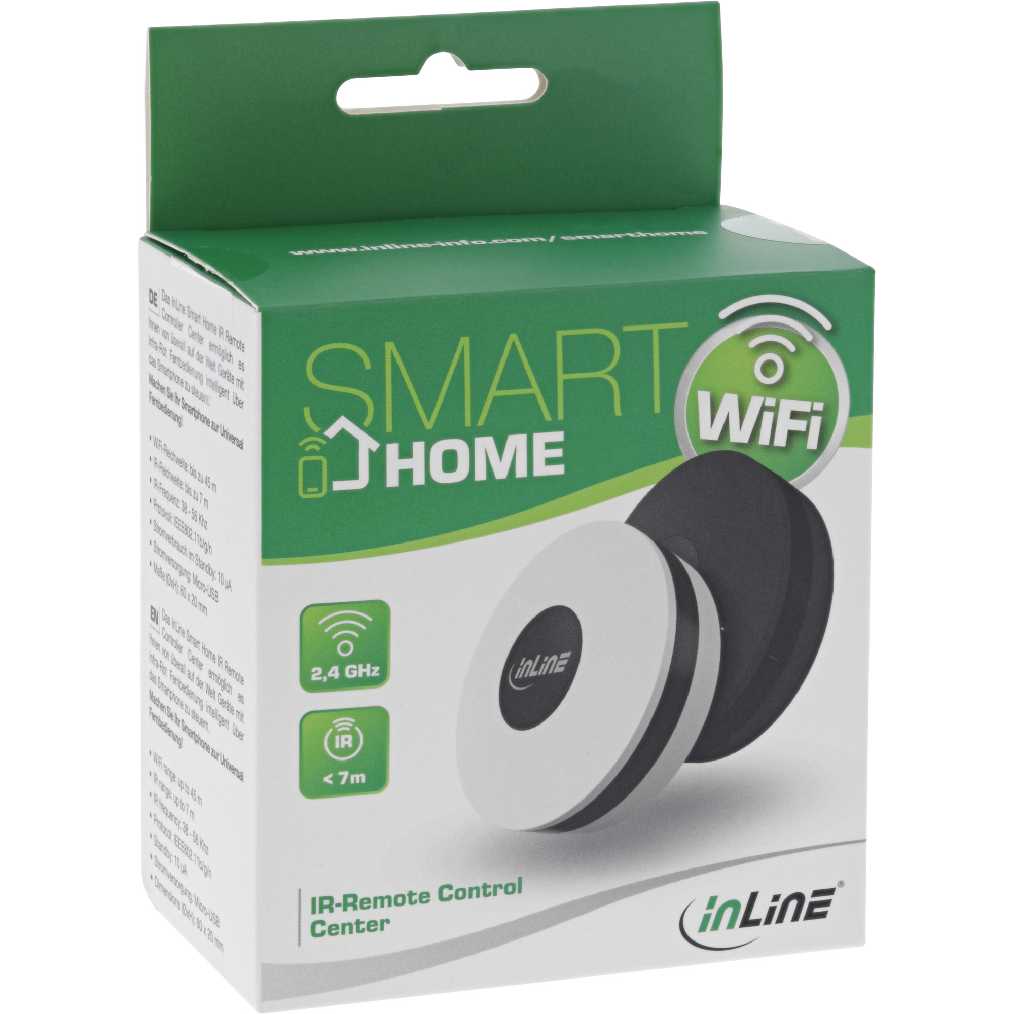 InLine InLine® SmartHome IR Remote Control Center – Inteligentne sterowanie w Twoim domu