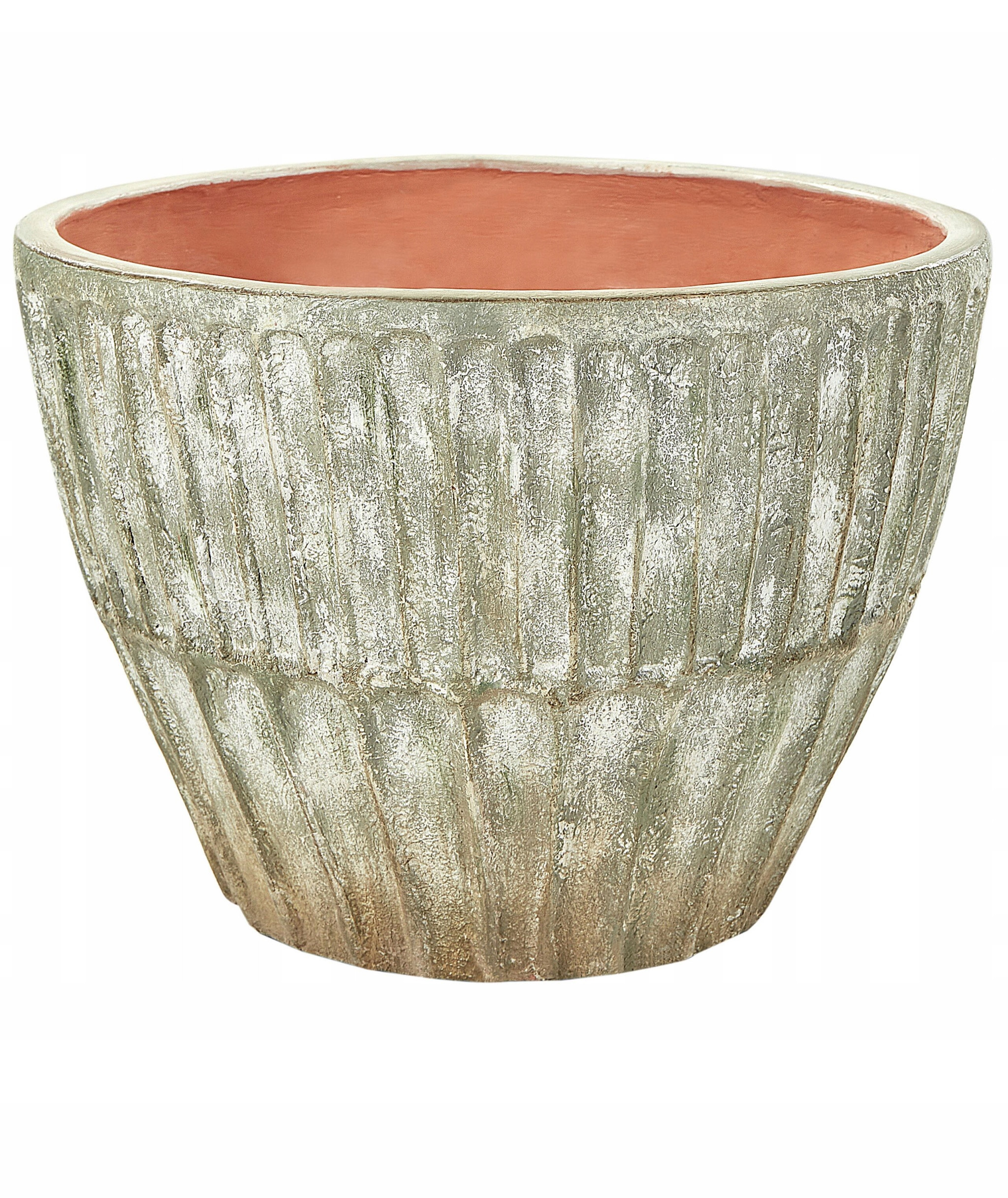 Doniczka NYSSA Ceramika 50 cm Zielony Lumarko – Idealny dodatek do Twojego ogrodu