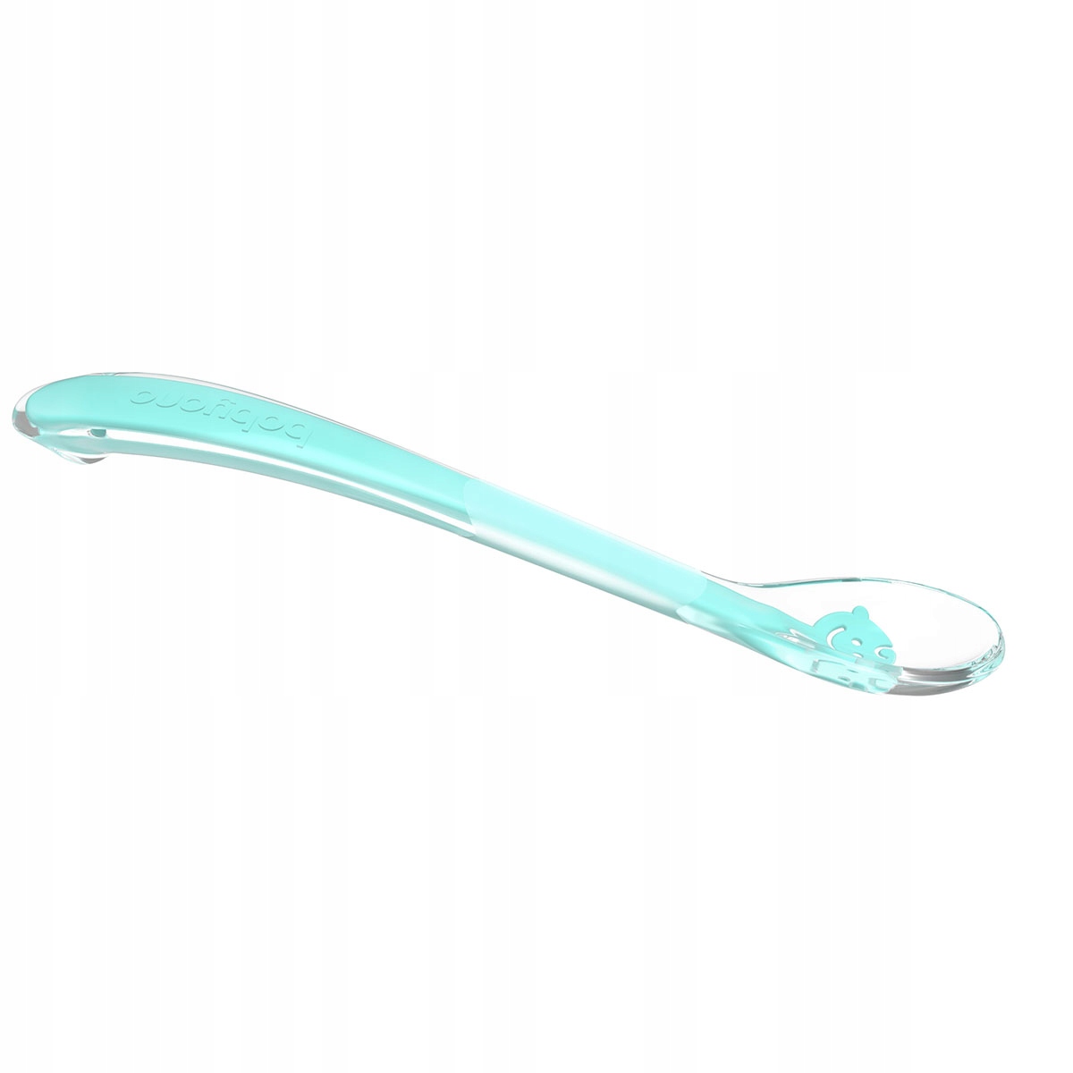 Miękka łyżeczka silikonowa dla dzieci BABY ONO 1460/01 – Idealna do nauki samodzielnego jedzenia