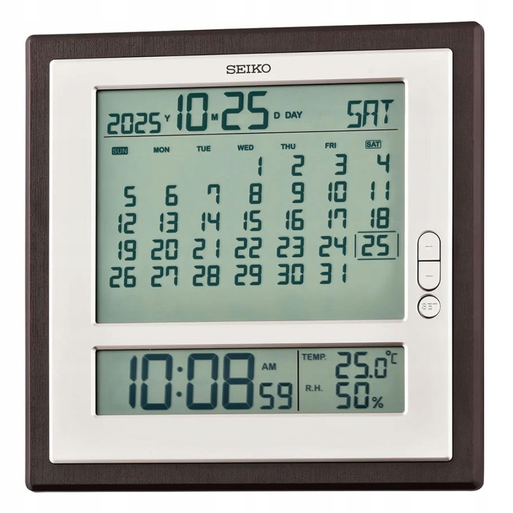 Budzik SEIKO QHL087S – Twój niezawodny towarzysz snu