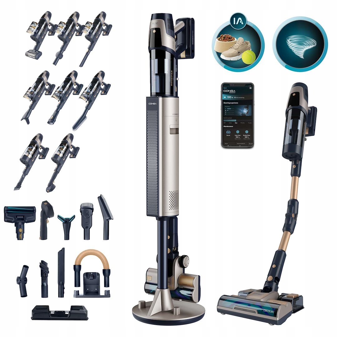 Inteligentne dostosowanie mocy ssania dzięki sztucznej inteligencji