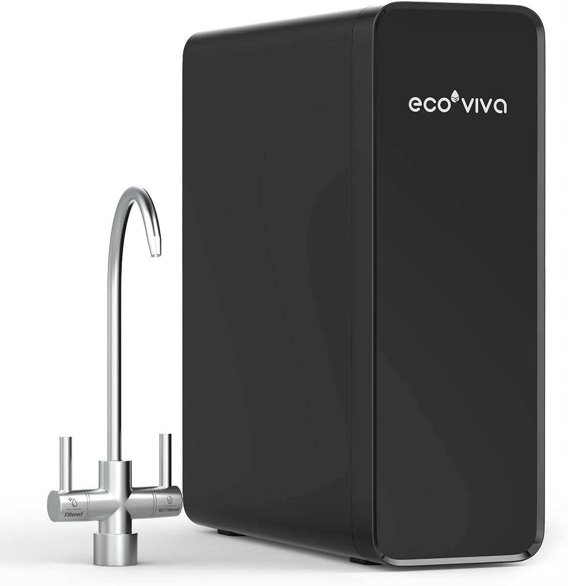 Ecoviva System odwróconej osmozy do wody pitnej 8-stopni filtracji 2,5:1 – Czysta woda w Twoim domu