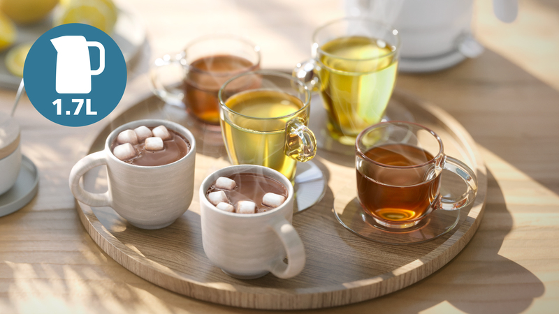 Duża pojemność 1,7 l – Idealny dla całej rodziny