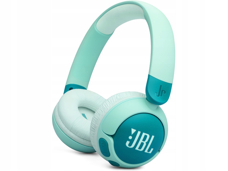 Słuchawki nauszne JBL JR320 BT Zielone – Idealne dla dzieci