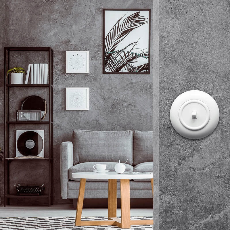 Oryginalny okrągły kształt włącznika EX.one