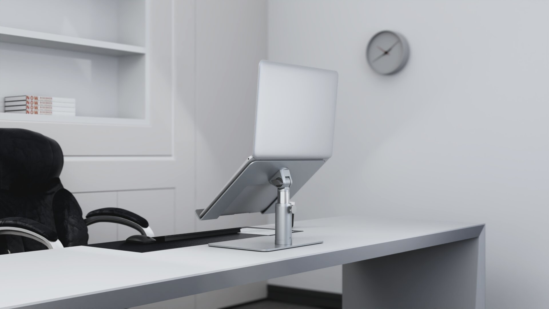 Przechowywanie urządzeń peryferyjnych pod podstawą