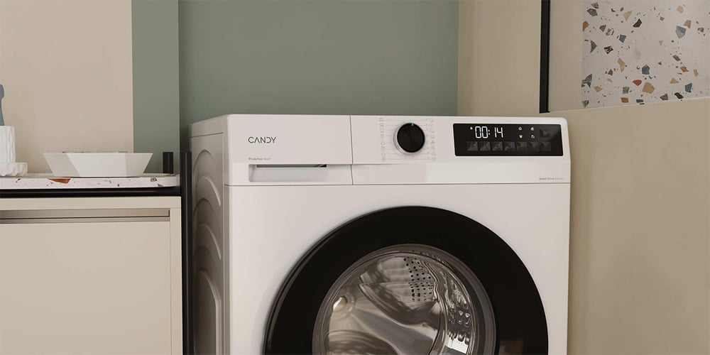 Candy GD 06SS6-S – Nowoczesna pralka o smukłej konstrukcji