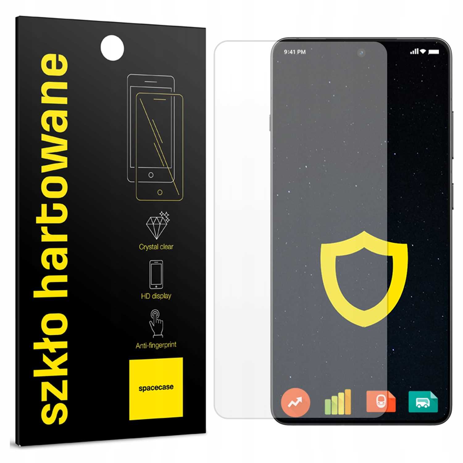 Szkło hartowane SPACECASE Glass 2.5D do Clear OnePlus 13R – Najlepsza ochrona dla Twojego ekranu