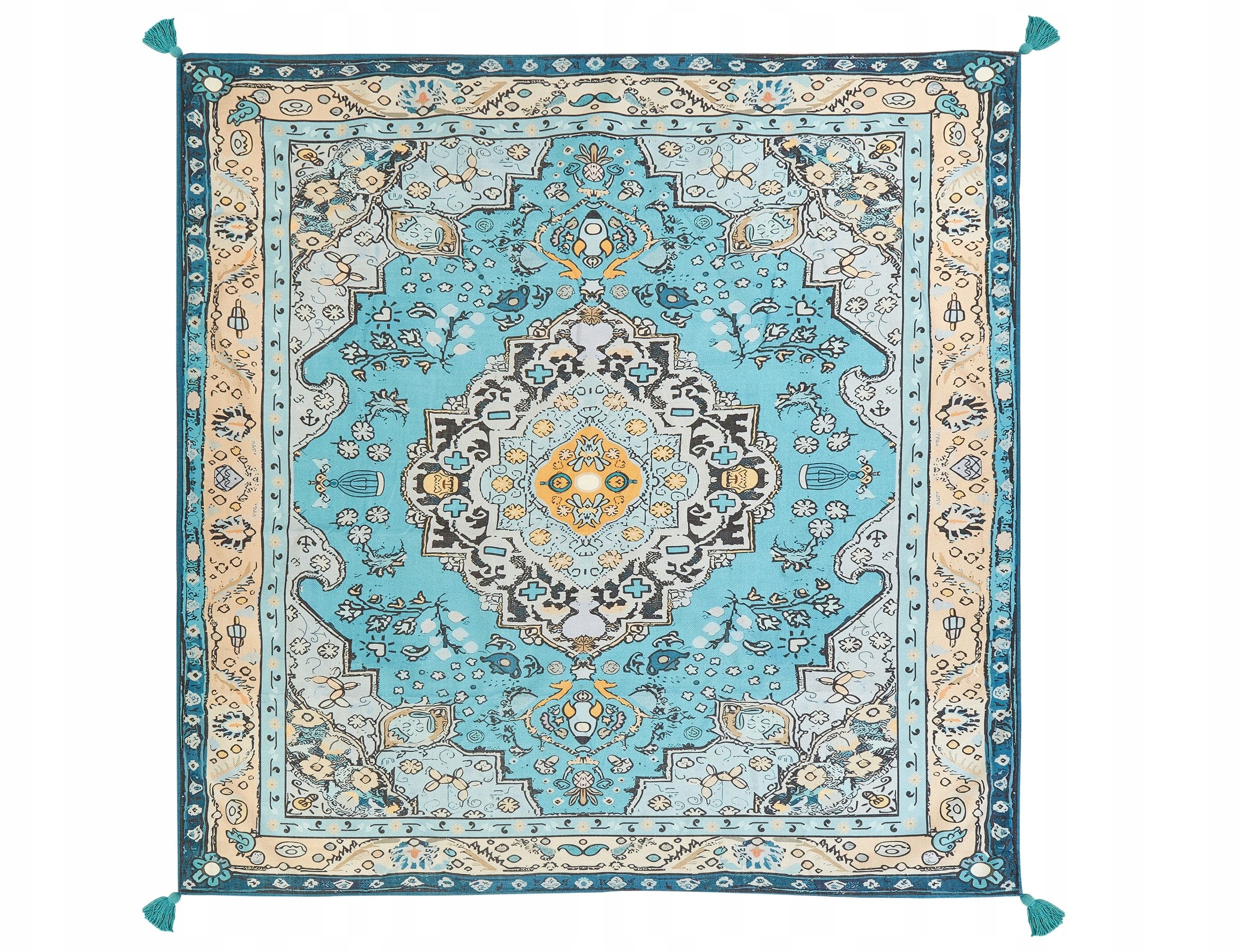 Stylowy design z orientalnym wzorem – Urok vintage w Twoim ogrodzie