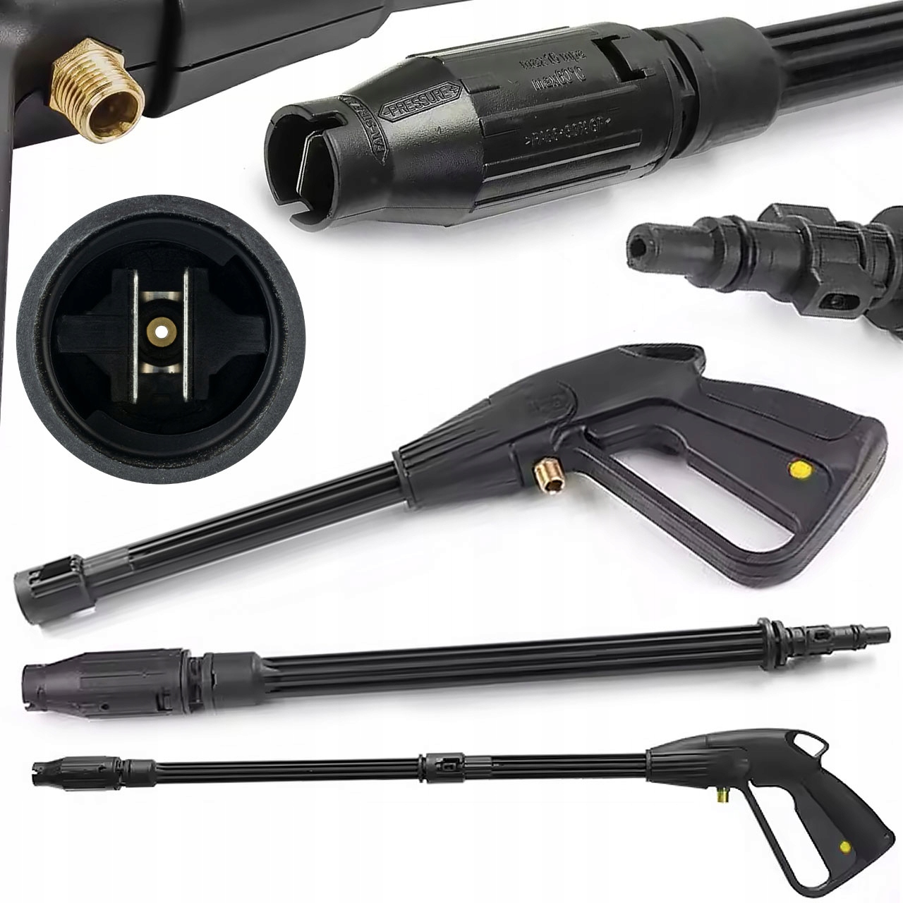 Pistolet do myjki ciśnieniowej Karcher K2 K3 K4 K5 K6 K7 Bosch Lavor M14 – Wszechstronny i wydajny