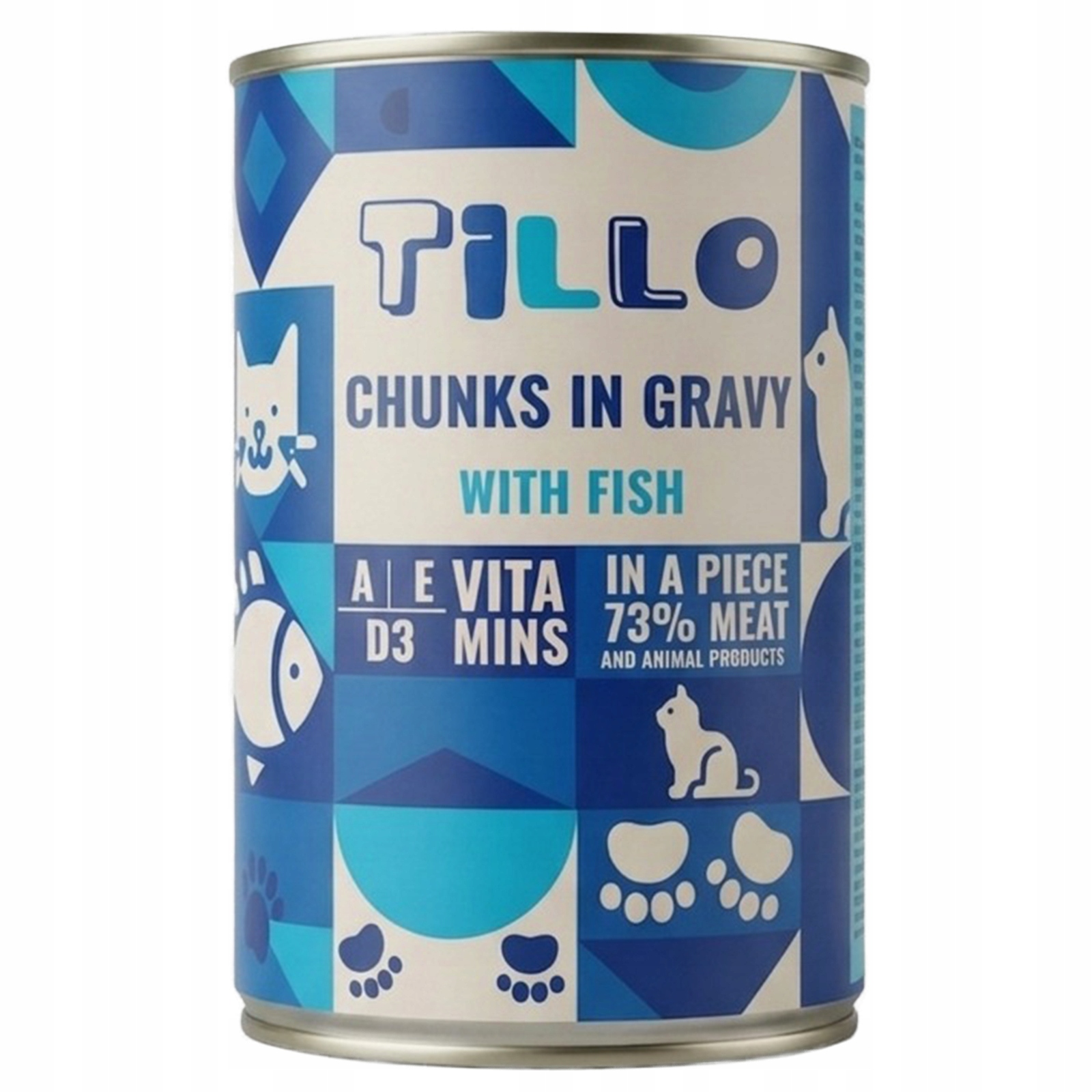 Tillo Kawałki w sosie z rybą mokra karma dla kotów 415g – Wyjątkowy smak dla Twojego pupila
