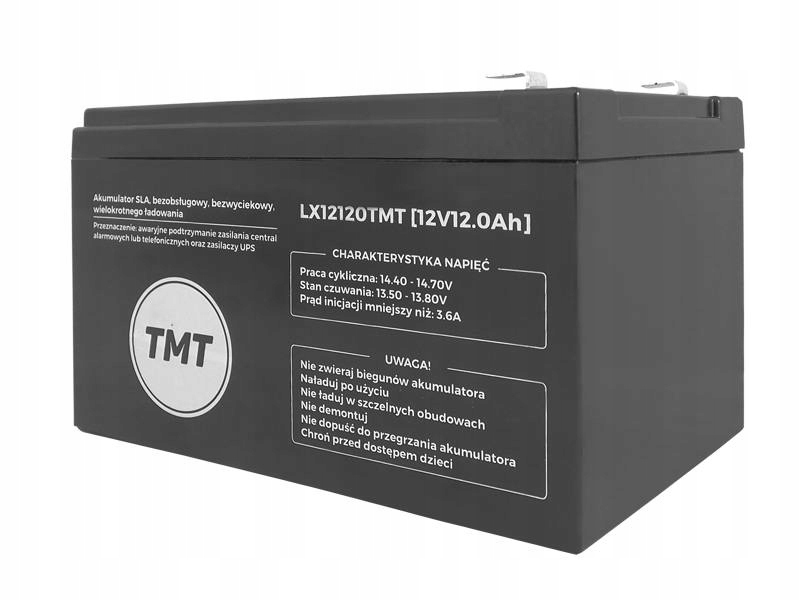 Właściwości akumulatora żelowego SLA 12V 12Ah