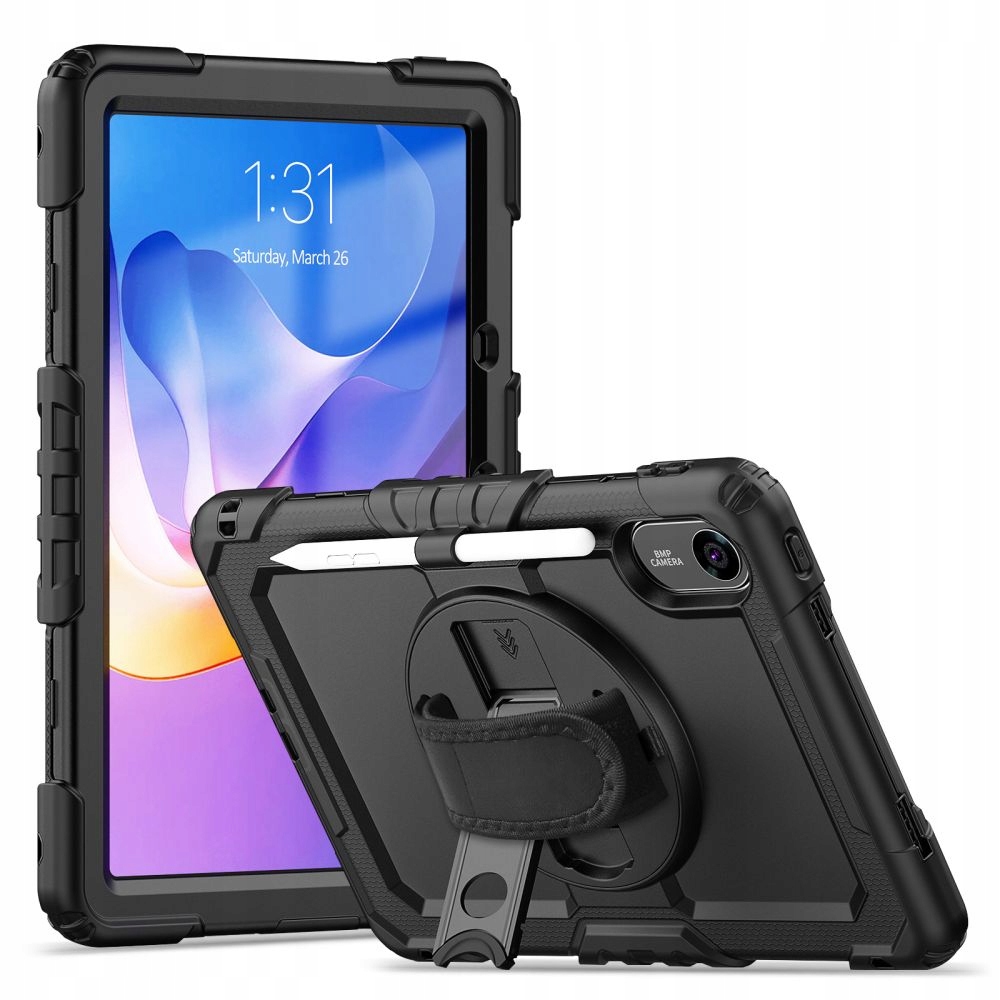 TECH-PROTECT SOLID XIAOMI REDMI PAD 2 11.0 BLACK – Wytrzymałe etui dla Twojego tabletu