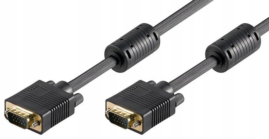 Kabel D-Sub (VGA) 15m czarny – Wysokiej jakości połączenie wideo