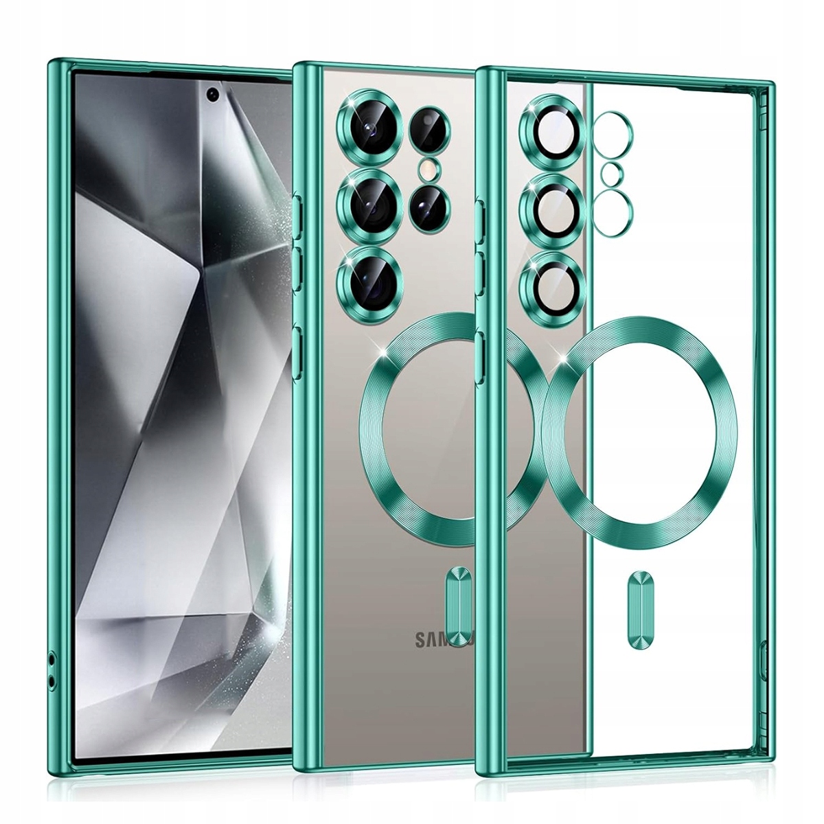 Etui Supero magnetyczne TPU Plating do Galaxy S23 Ultra – Ochrona i styl w jednym