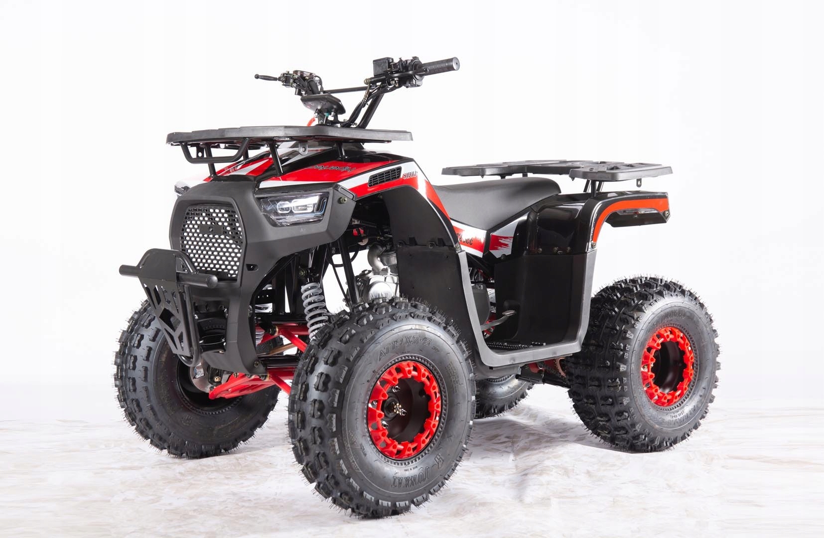 Pojazd Quad Spalinowy 120CC DISCOVERER Czerwony – Idealny dla młodych odkrywców