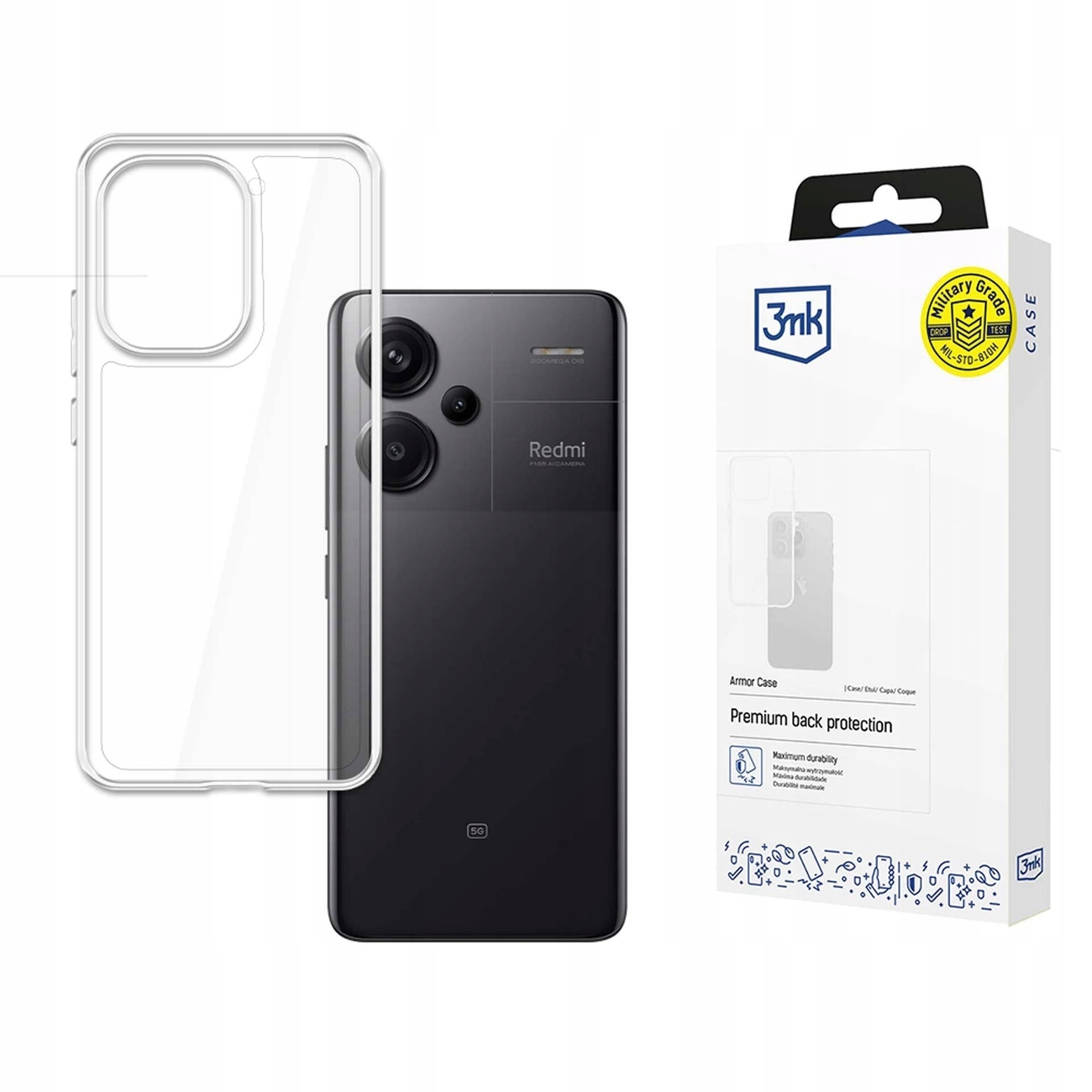 REDMI NOTE 13 PRO+ - Etui 3mk Armor Case dla Twojego smartfona