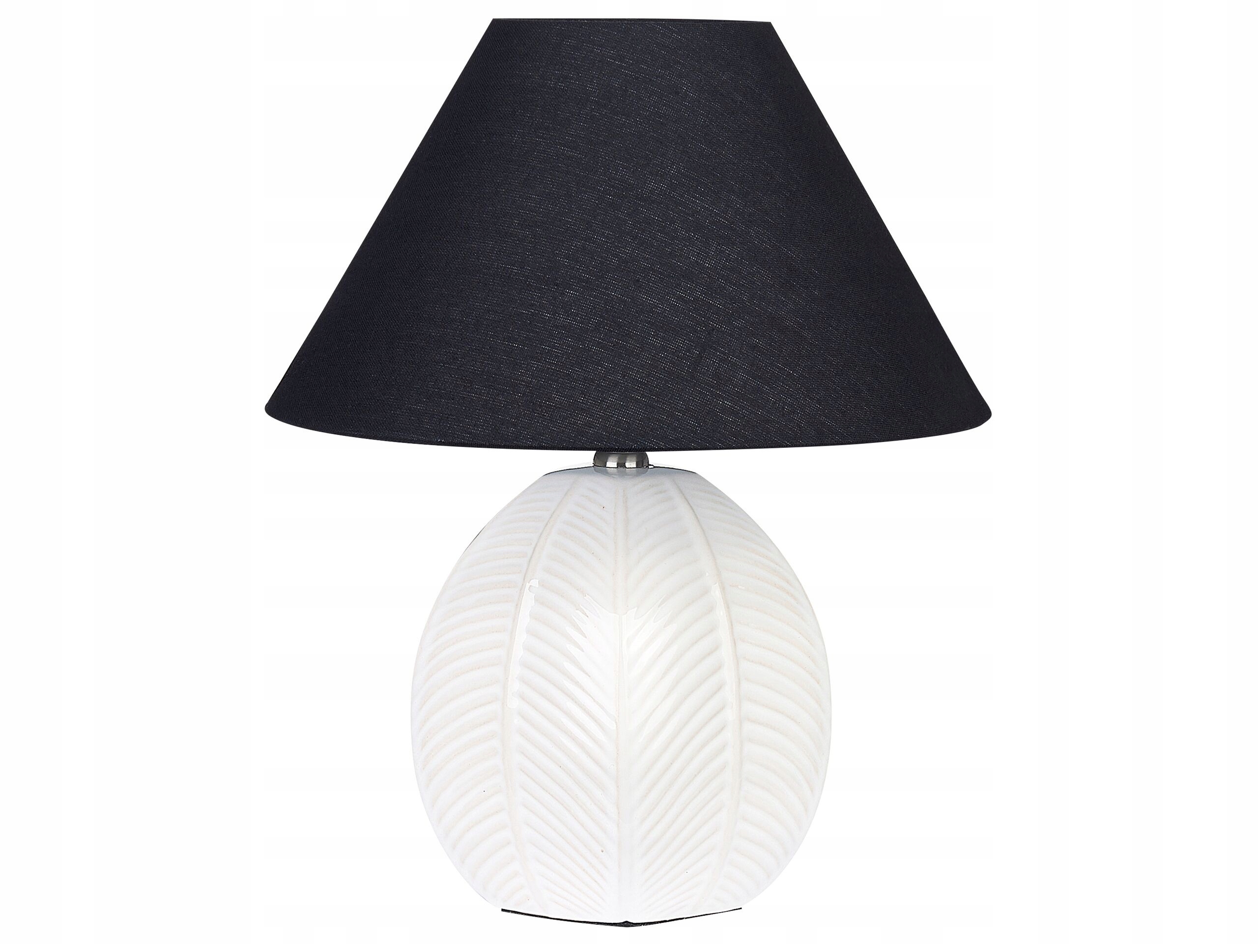 Lampa stołowa ceramiczna beżowa CADENA – Elegancja i styl w Twoim wnętrzu