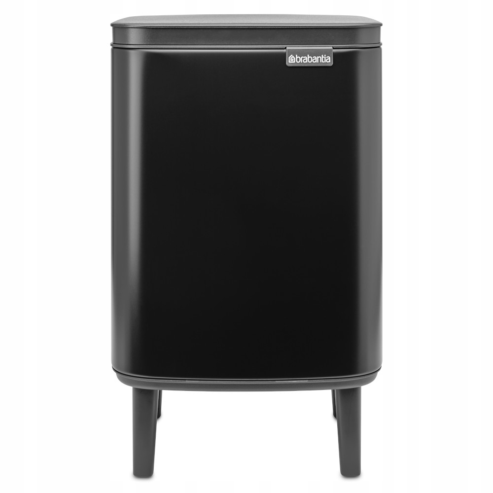 Brabantia BO Mülleimer HI 7 l Matt Black – Idealne rozwiązanie do Twojego wnętrza
