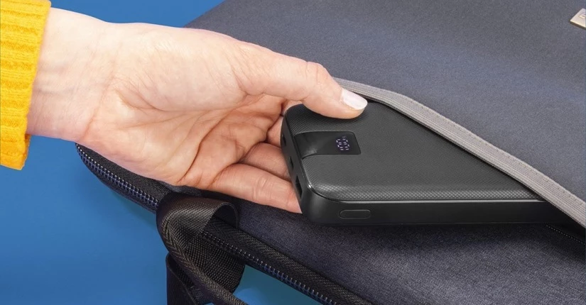 Power pack Hama PD 20 20000 mAh antracyt – mocny powerbank z 3 gniazdami ładowania
