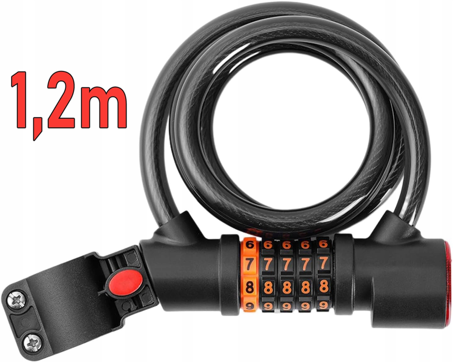 Wygodny uchwyt do mocowania pod siodełkiem