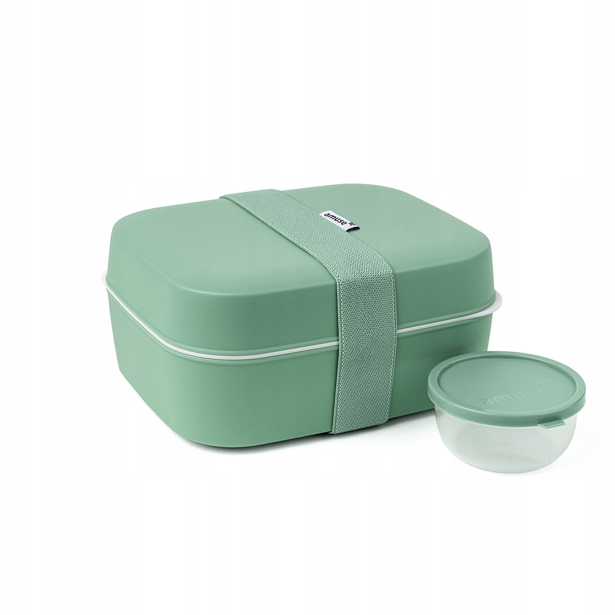 Lunchbox 3 w 1 - Sage / Amuse – Idealny towarzysz na każdy posiłek