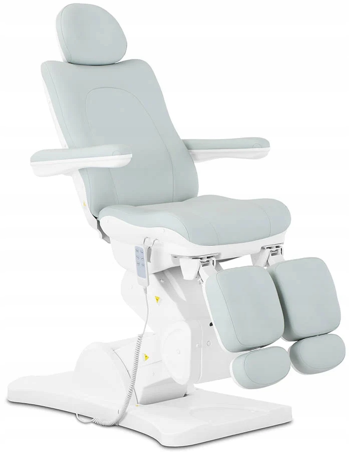Fotel kosmetyczny podologiczny do tatuażu pedicure spa ROME - pistacjowy
