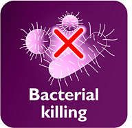 Para zabija do 99,9% bakterii*