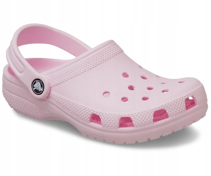 Dziecięce Buty Chodaki Crocs Classic Clog 206991-6ZW Różowe 29/30 – Komfort i styl dla najmłodszych