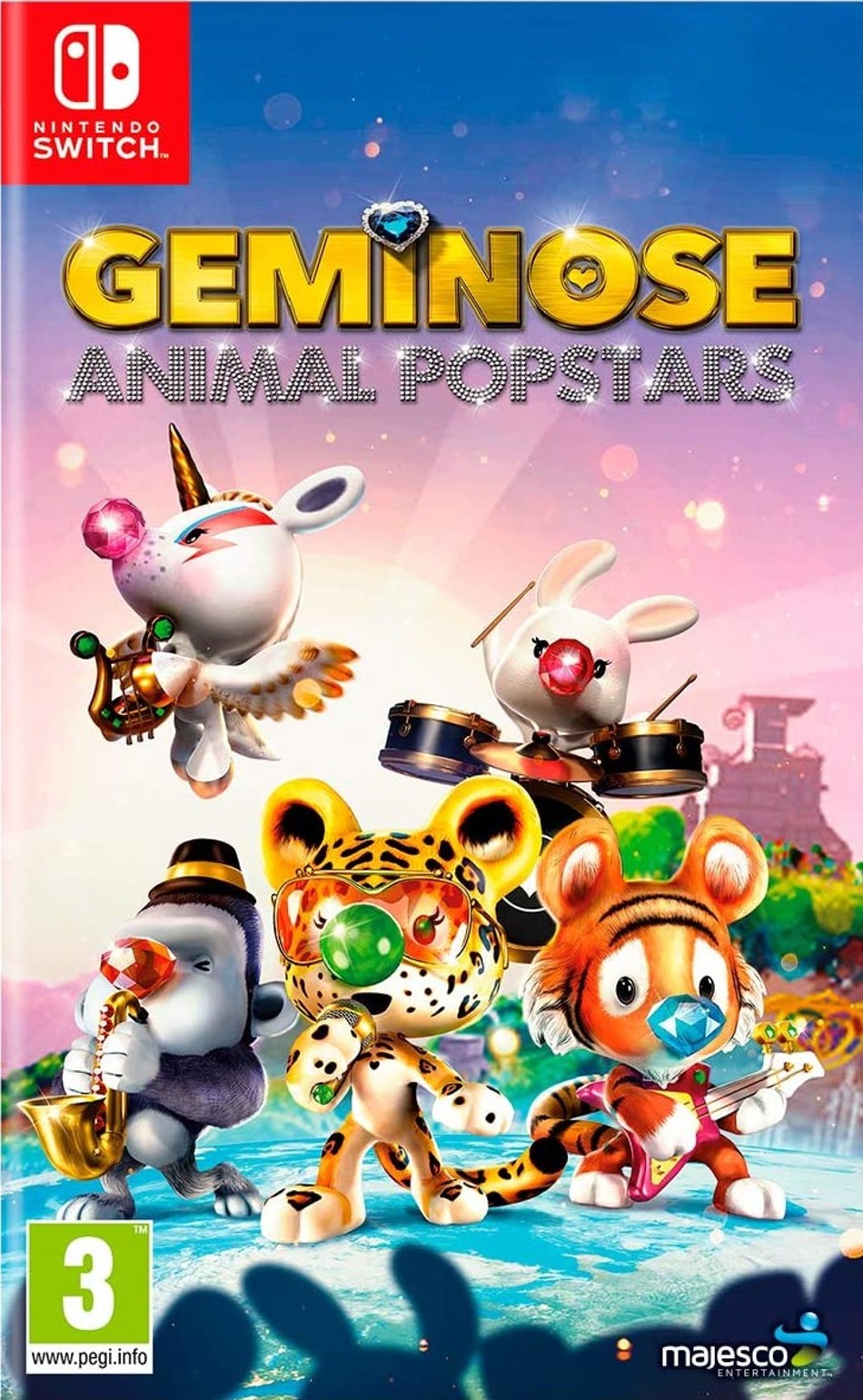 Geminose Animal Popstars – Stwórz swój zespół muzyczny na Nintendo Switch
