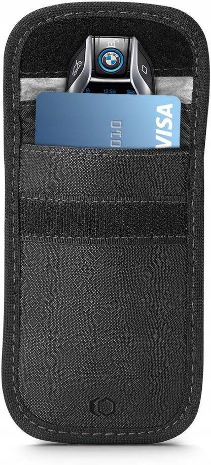 Etui Pokrowiec Blokujący Sygnał RFID Cross Black