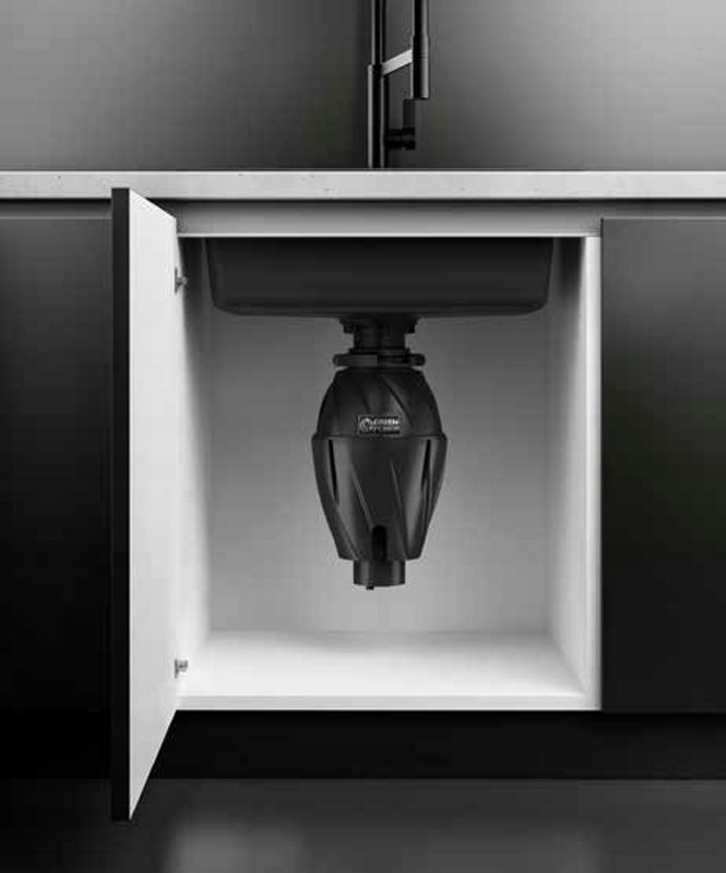 Młynek do odpadów Elleci TDH01000BK Green Power 1 HP DeLuxe – Nowoczesne rozwiązanie do kuchni