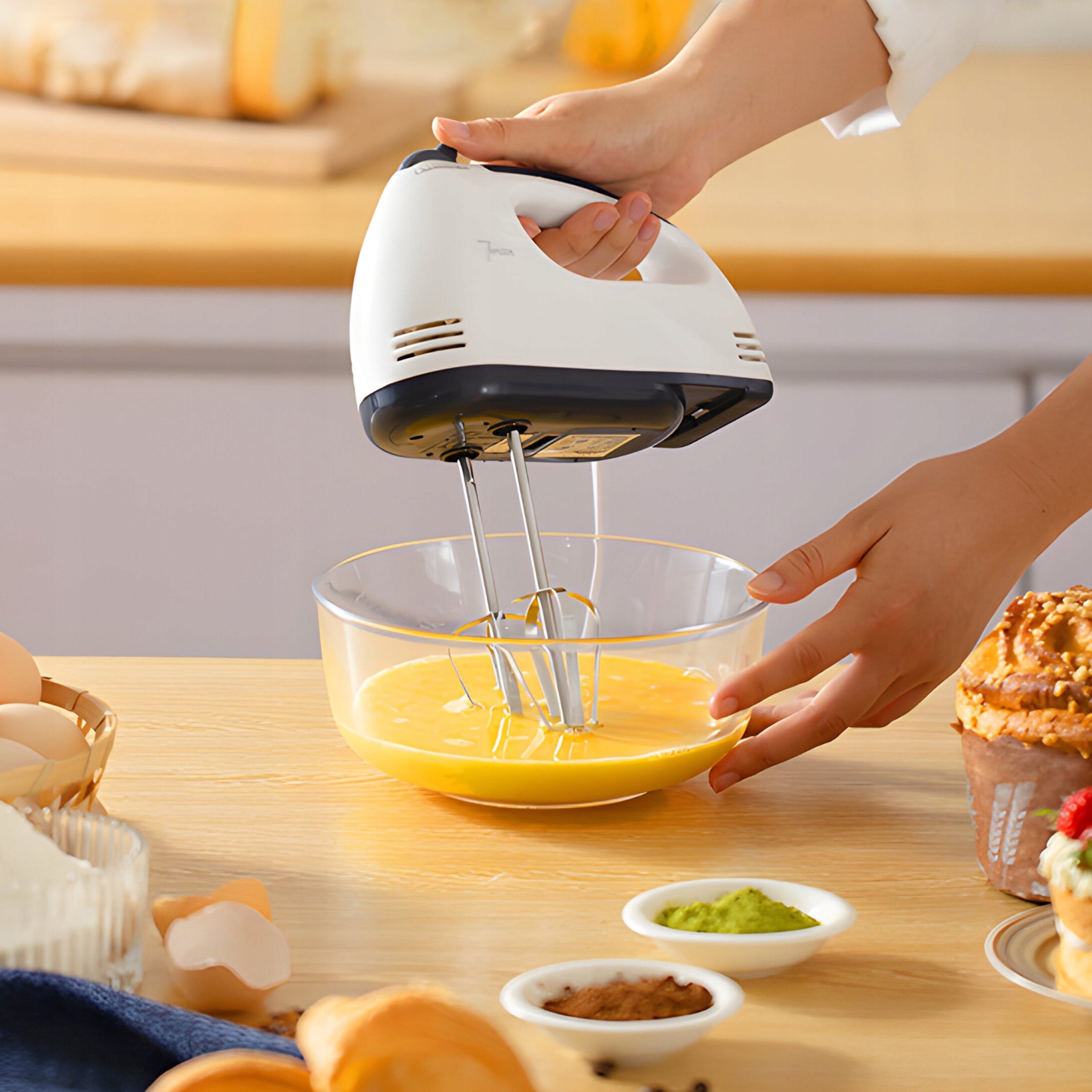 Zestaw końcówek – 4 różne nakładki do różnych zadań kuchennych