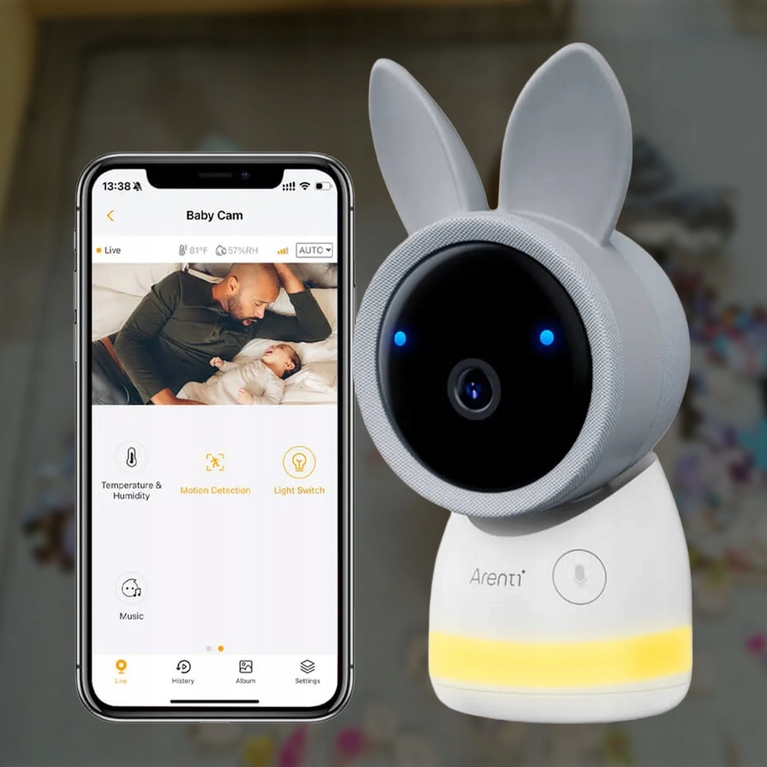 Wysoka jakość obrazu dzięki rozdzielczości 4MP