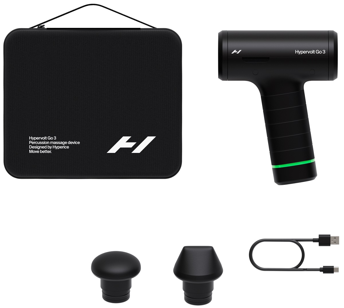 Zestaw akcesoriów Hypervolt Go 3 – co zawiera?