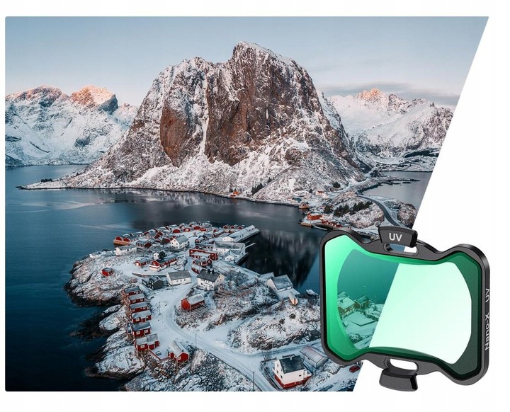 Zestaw Filtrów 6w1 Polaryzacyjny PL UV ND ND8 ND16 ND32 ND64 do DJI AVATA 2 – Profesjonalna jakość dla Twojego drona