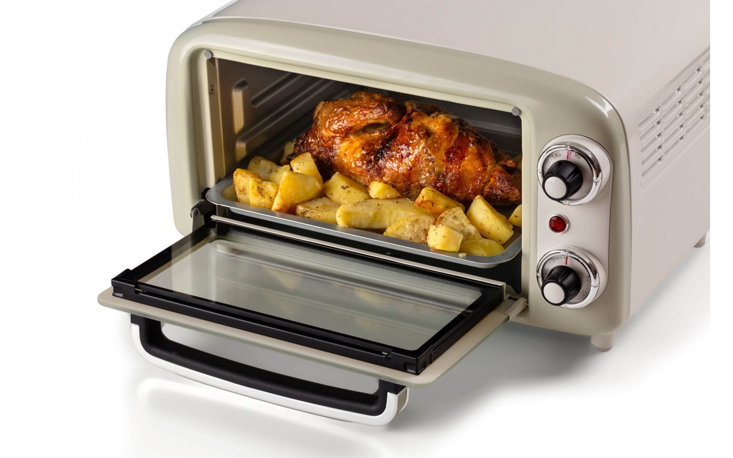 Moc 800 W i regulacja temperatury do 230°C