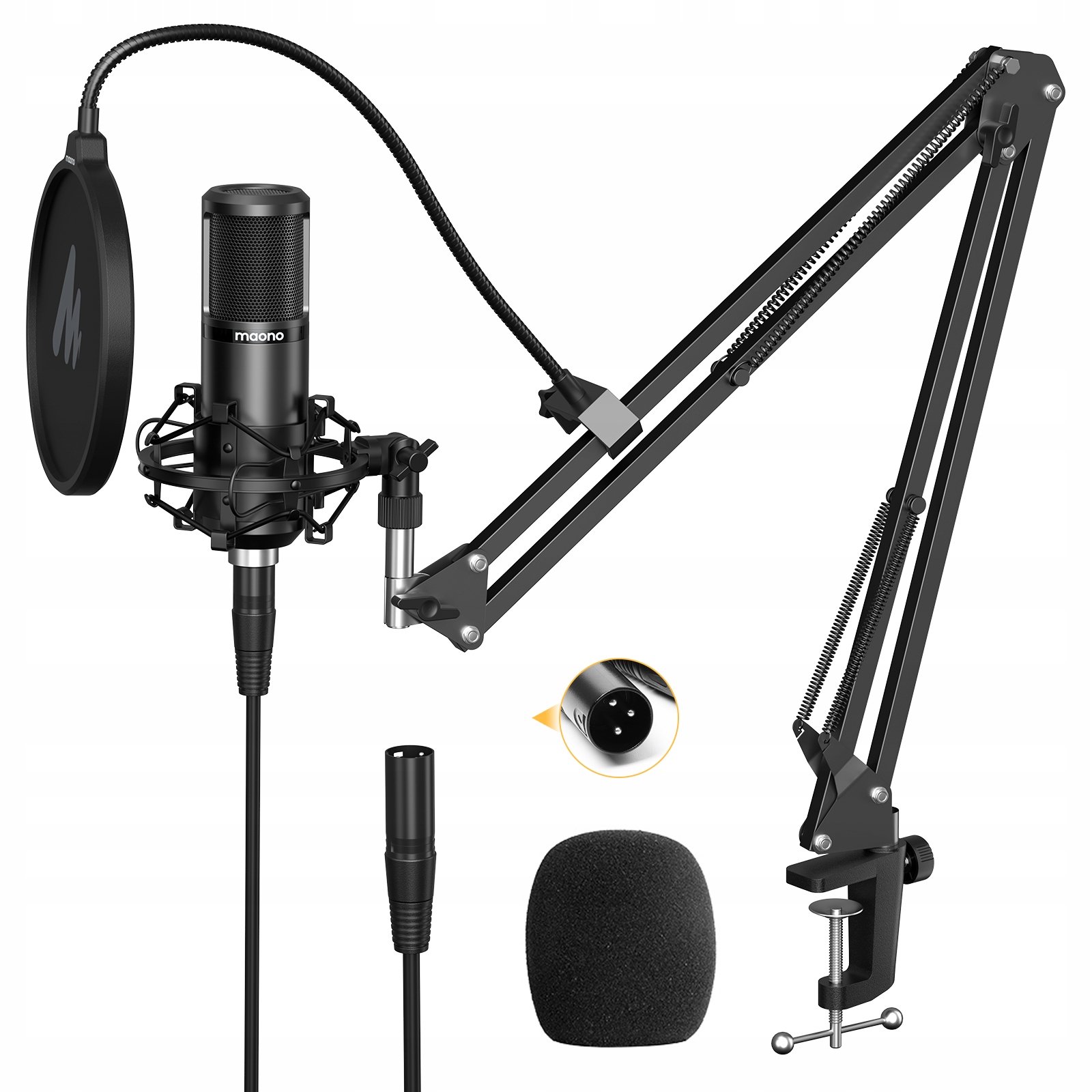Mikrofon Maono PM320S Studio Kit – Profesjonalne nagrania w zasięgu ręki