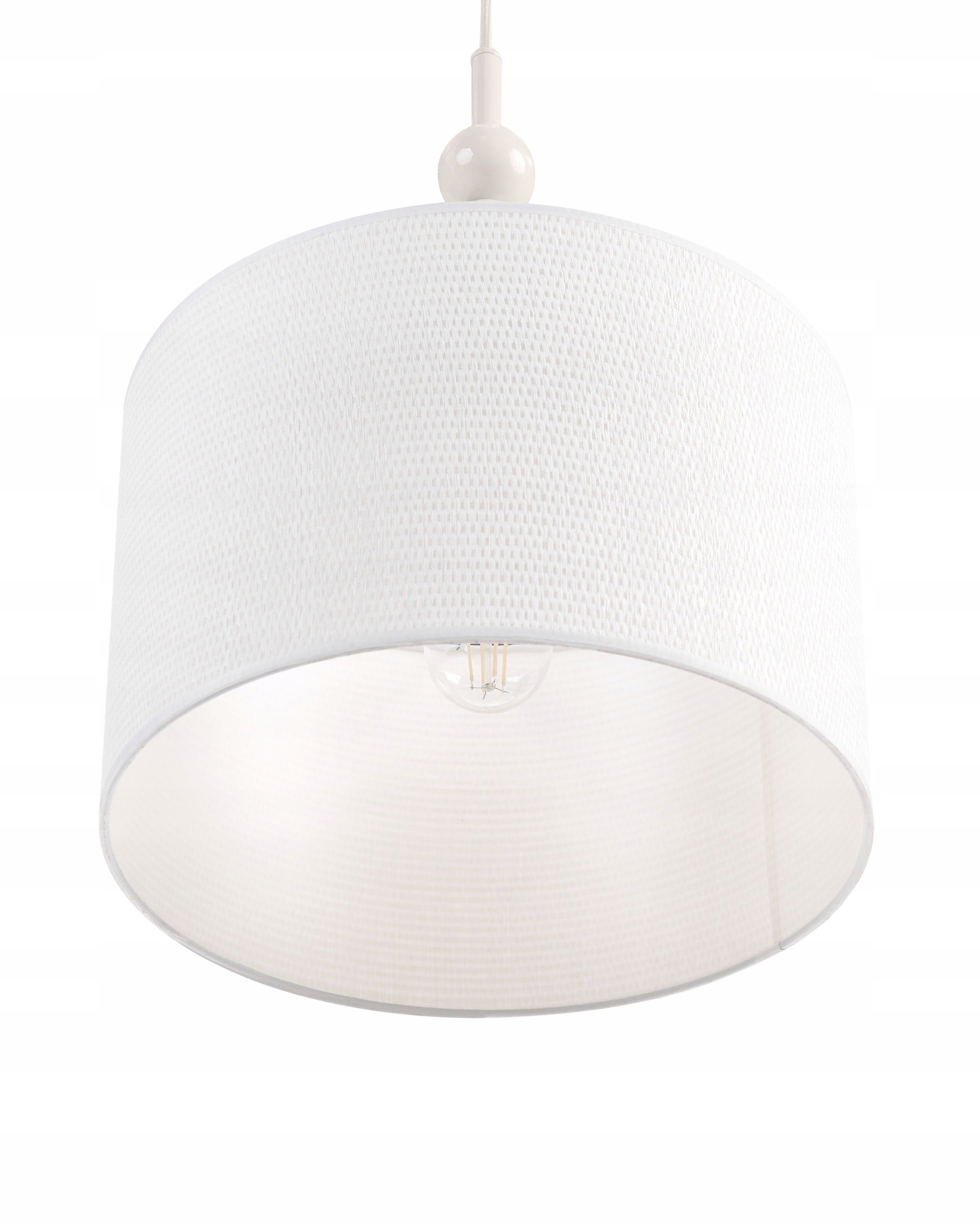 Lampa wisząca LOKY Metal Biały – Elegancja i nowoczesność w Twoim wnętrzu