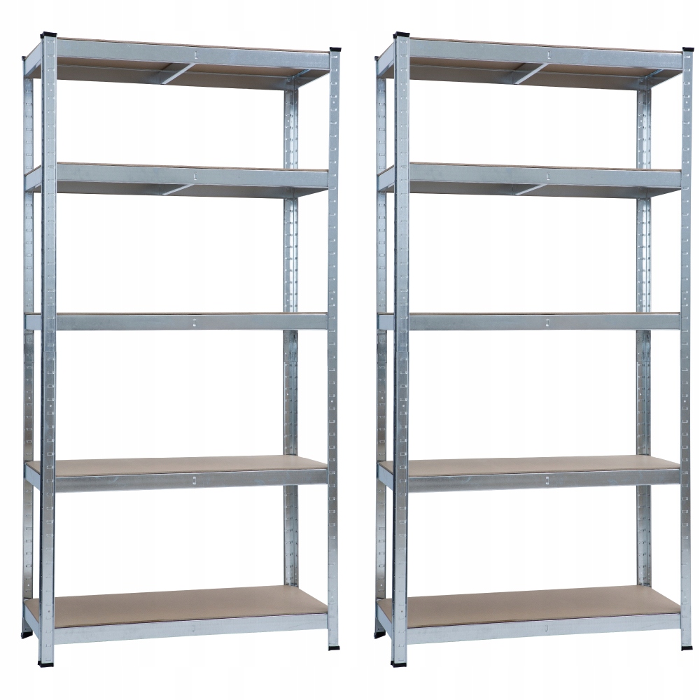 Zestaw regał magazynowy metalowy 150x75x30 cm – Idealne rozwiązanie do przechowywania