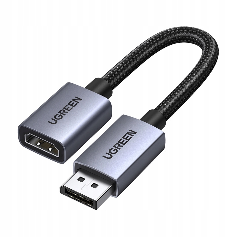 Kabel DisplayPort do HDMI UGREEN DP133 – Wysoka jakość obrazu w kompaktowej formie