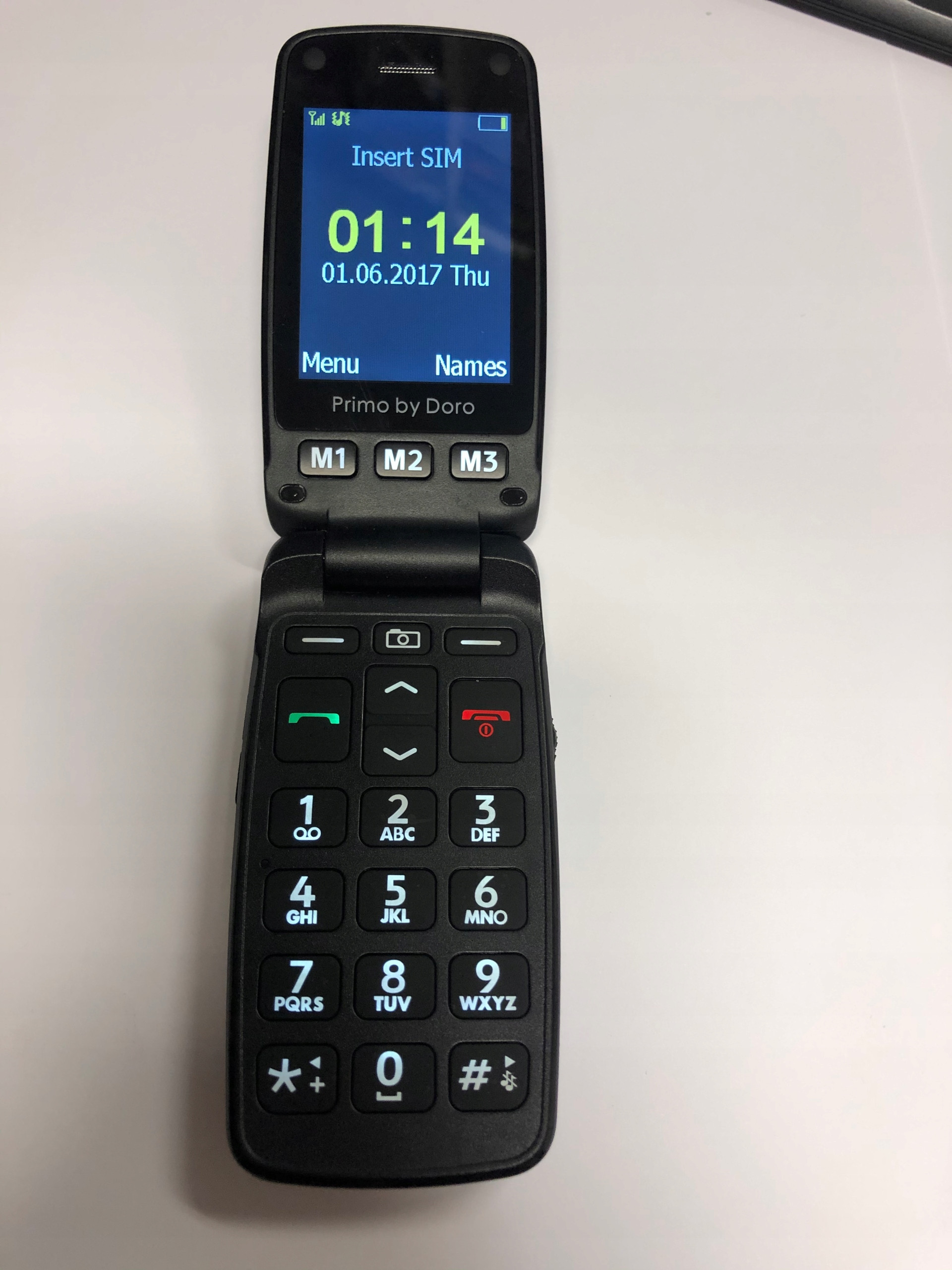 Telefon komórkowy Doro Primo 401 – Prosty i funkcjonalny