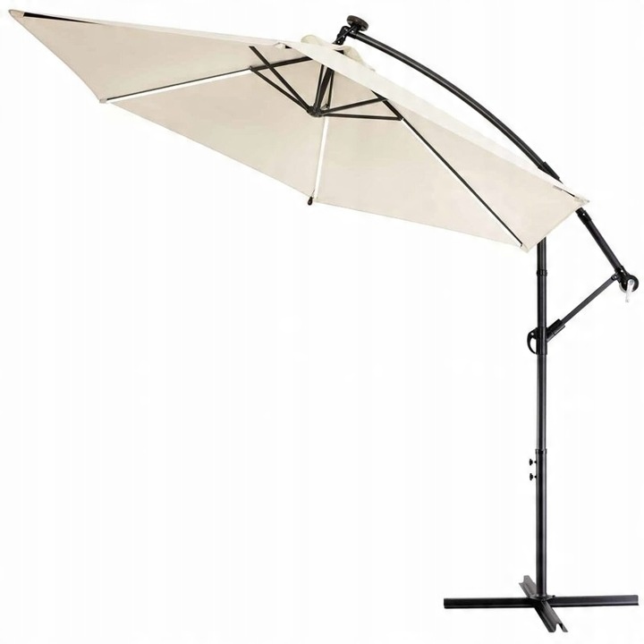 Black Forest | Parasol ogrodowy na wysięgniku 3m – Komfort i elegancja w Twoim ogrodzie